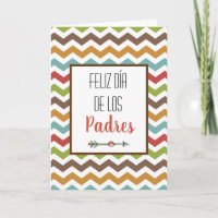 Feliz Dia De Los Padres Spanish Father's Day Card