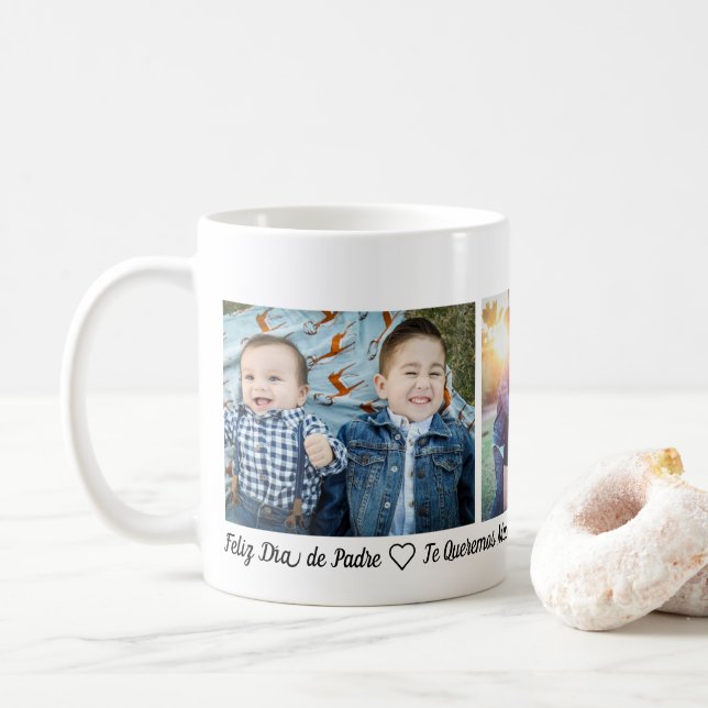 Feliz día de Padre Coffee Mug (With Donut)