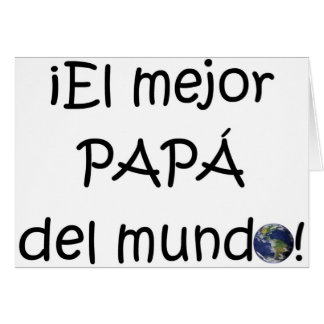 ¡Feliz día del padre - para el mejor!