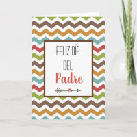 Feliz Dia Del Padre Spanish Father's Day Card