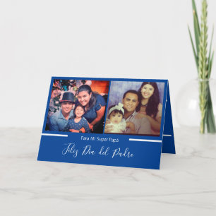 Feliz día del Padre Super Papá Spanish Card