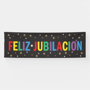 Feliz Jubilacion Happy Retirement in Spanish Banner