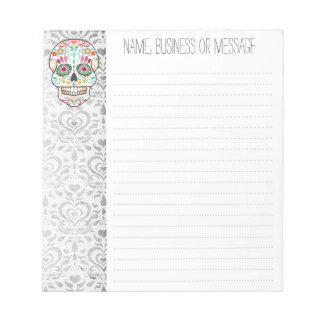Feliz Muertos - Custom Sugar Skull Notepad