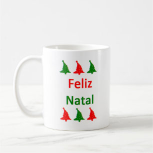 feliz natal coffee mug