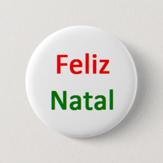 feliz natal coffee mug 6 cm round badge