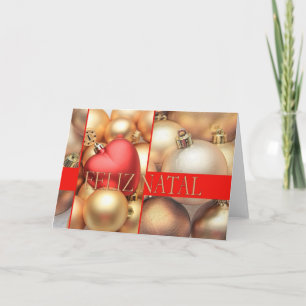 Feliz Natal - Portuguese Christmas Card