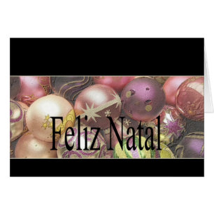 Feliz Natal - Portuguese Christmas Card