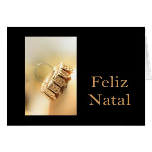 Feliz Natal - Portuguese Christmas Card
