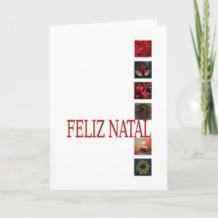 Feliz Natal, Portuguese Christmas card