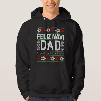 Feliz Navi Dad-Navidad Ugly Christmas Sweater
