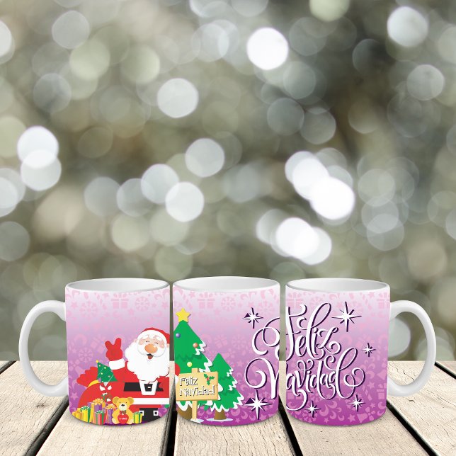 "Feliz Navidad" 11 oz Coffee Mug (Creator Uploaded)