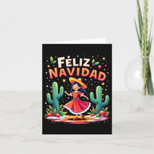 Feliz Navidad 2025 Spanish Mexican Christmas Feliz Card