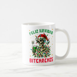 Feliz Navidad Achos Shirt Merry Xmas Christmas Lig Coffee Mug