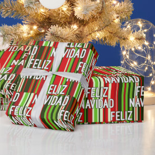 Feliz Navidad Amigos Wrapping Paper