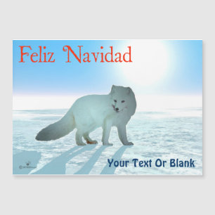 Feliz Navidad - Arctic Fox