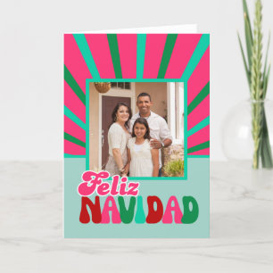 Feliz Navidad - Bright Maximalist Holiday Card