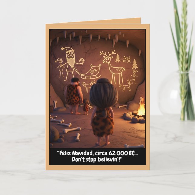 Feliz Navidad Card (Front)