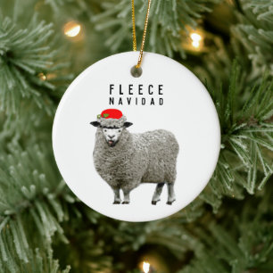 feliz Navidad Ceramic Tree Decoration