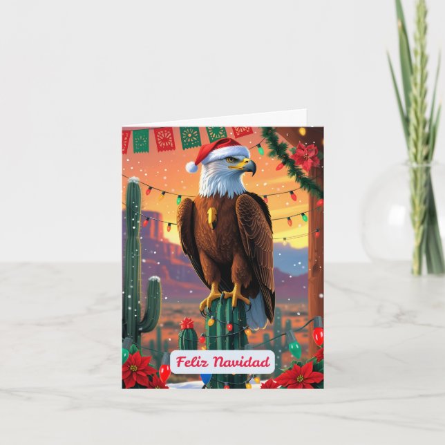 Feliz Navidad Christmas Card (Front)