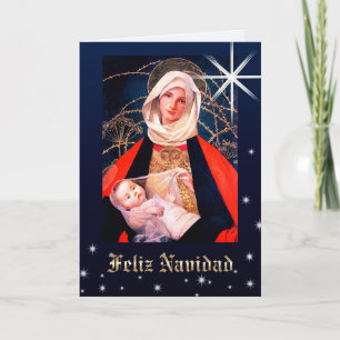 Feliz Navidad. Christmas Cards in Spanish