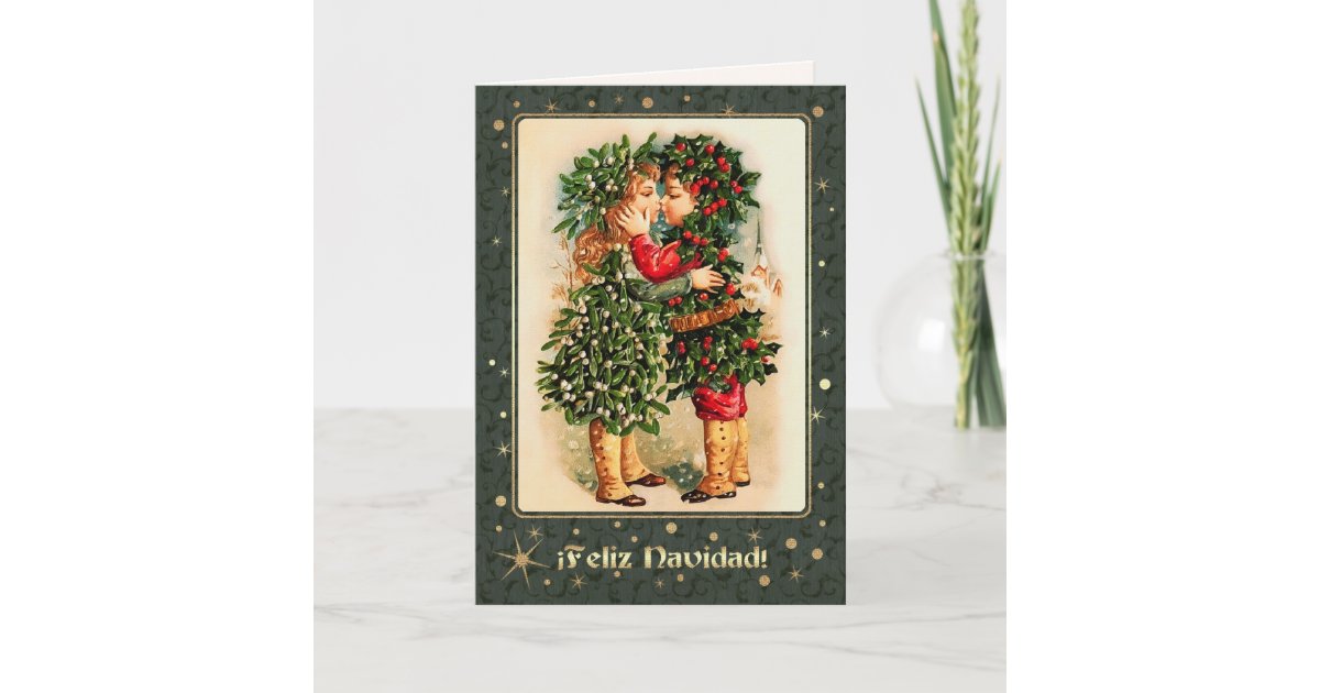 Feliz Navidad. Christmas Cards in Spanish | Zazzle.co.uk