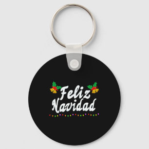 Feliz Navidad Christmas Family Men Women Kid Mexic Key Ring