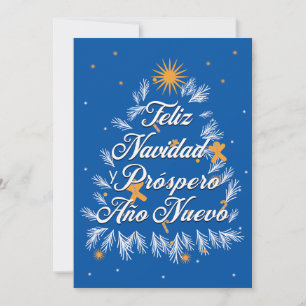 Feliz Navidad Christmas Greeting Card