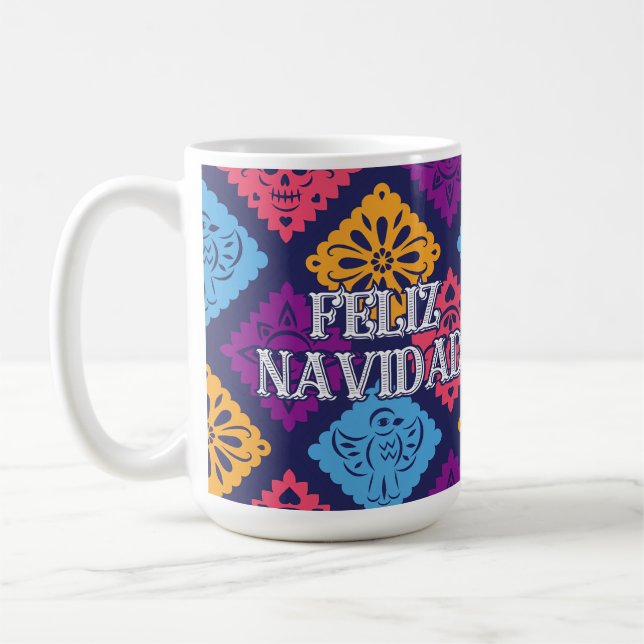 Feliz navidad coffee mug (Left)