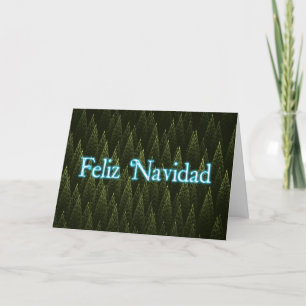 Feliz Navidad - Conifers Holiday Card