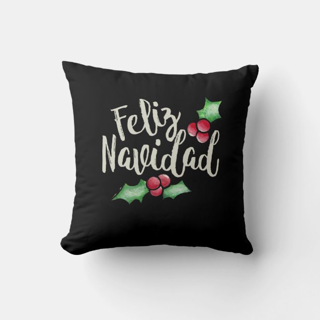 Feliz Navidad Cushion (Front)