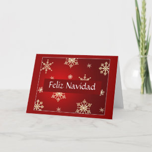 Feliz Navidad Customisable Holiday Card
