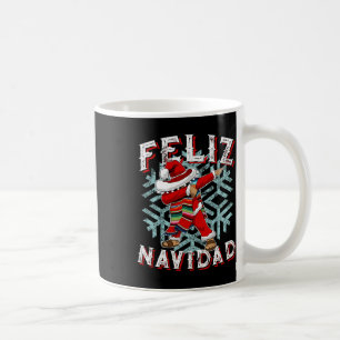 Feliz Navidad Dabbing Christmas Sombrero Coffee Mug
