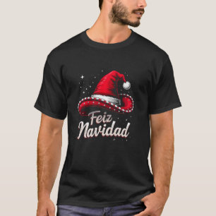 Feliz Navidad Family Matching Pajama Funny Christm T-Shirt