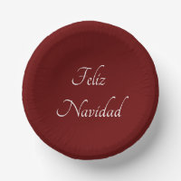 Feliz Navidad Fiesta Christmas Red 
