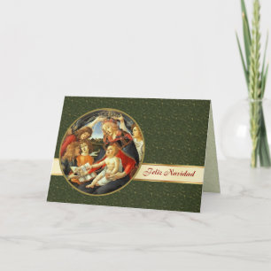 Feliz Navidad. Fine Art Christmas Card in Spanish