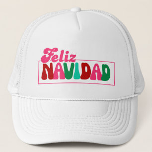 Feliz Navidad - Fun colourful Trucker Hat