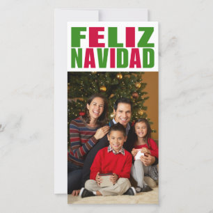 Feliz Navidad Holiday Card