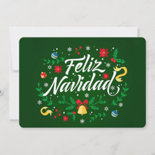 Feliz Navidad Holiday Card