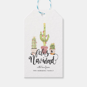 Feliz Navidad   Holiday Gift Tags