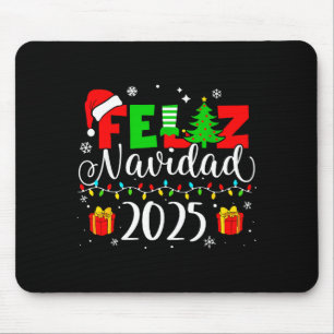 Feliz Navidad Matching Family Spanish Christmas Me Mouse Mat