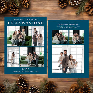 Feliz Navidad Multi Photo Holiday Card