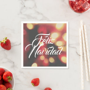 Feliz Navidad Napkin