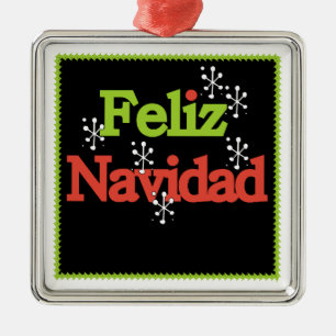 Feliz Navidad Ornament