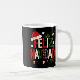 Feliz Navidad Pajamas Spanish Mexican Christmas Bo Coffee Mug