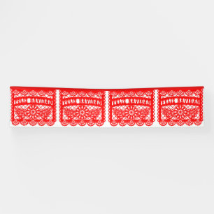 Feliz Navidad Papel Picado Banner