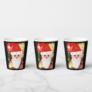 Feliz Navidad Paper Cups