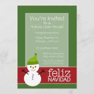 Feliz Navidad - Party Invitation