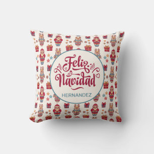 Feliz Navidad Personalised Cushion