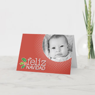 Feliz Navidad - photo border Holiday Card