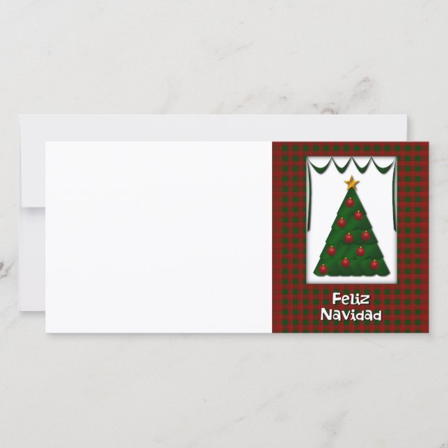 Feliz Navidad - Photo Card (Front)